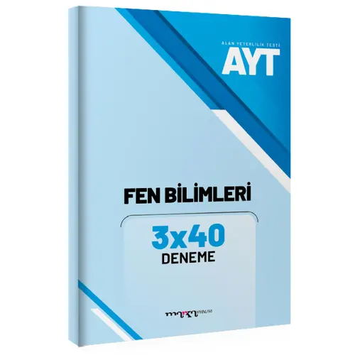 Marka AYT Fen Bilimleri 3x40 Deneme