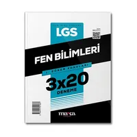 Marka 2024 LGS 1. Dönem Konuları Fen Bilimleri 3x20 Deneme