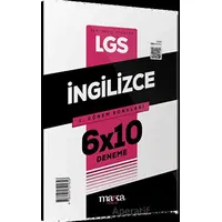 2023 LGS 1. Dönem Konuları İngilizce 6 Deneme Marka Yayınları - Kolektif - Marka Yayınları