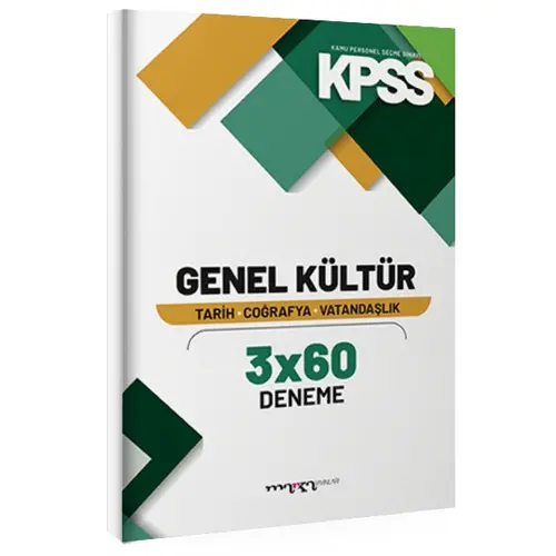 Marka KPSS Genel Kültür 3x60 Deneme Sınavı