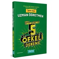 Markaj 2022 Uzman Öğretmen Öfkeli Tamamı Çözümlü 5 Fasikül Deneme