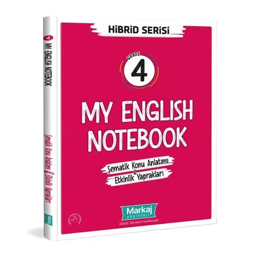 Markaj 4. Sınıf Hibrid Serisi My English