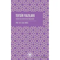 Tefsir Yazıları - Kolektif - Marmara Üniversitesi İlahiyat Fakültesi Vakfı