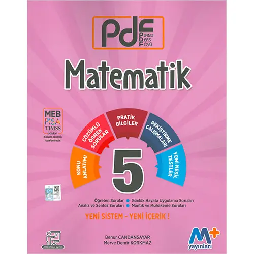 Martı 5.Sınıf Matematik PDF Planlı Ders Föyü