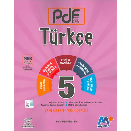 Martı 5.Sınıf Türkçe PDF Planlı Ders Föyü