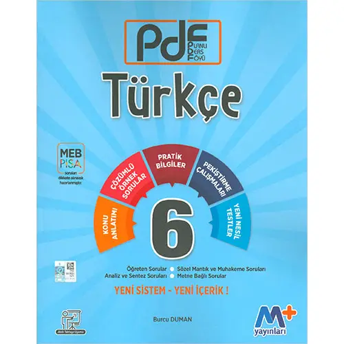 Martı 6.Sınıf Türkçe PDF Planlı Ders Föyü (Kampanyalı)