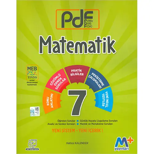 Martı 7.Sınıf Matematik PDF Planlı Ders Föyü