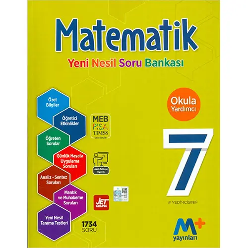 Martı 7.Sınıf Matematik Yeni Nesil Soru Bankası