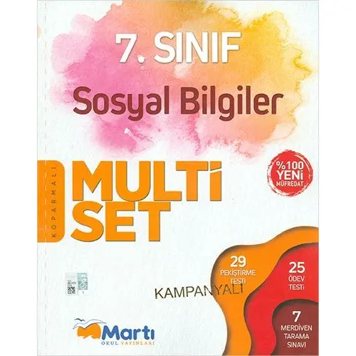 Martı Kampanyalı 7.Sınıf Sosyal Bilgiler Koparmalı Multi Set