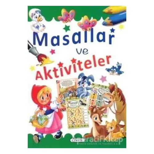 Masallar ve Aktiviteler Yeşil - Kolektif - Civciv