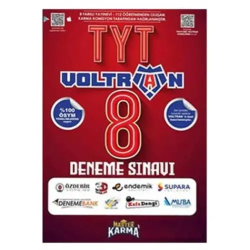 Master Karma TYT Voltran 8 Deneme Sınavı