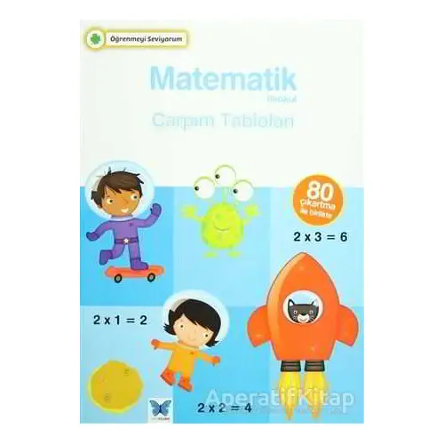 Matematik İlkokul Çarpım Tabloları - Kolektif - Mavi Kelebek Yayınları