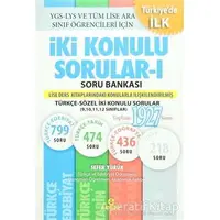 İki Konulu Sorular - 1 Soru Bankası - Sefer Yürük - Ensar Neşriyat