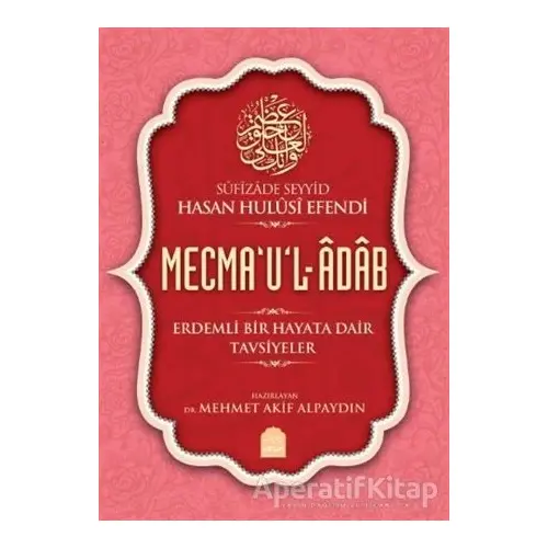 Mecmaul-Adab - Mehmet Akif Alpaydın - Yasin Yayınevi