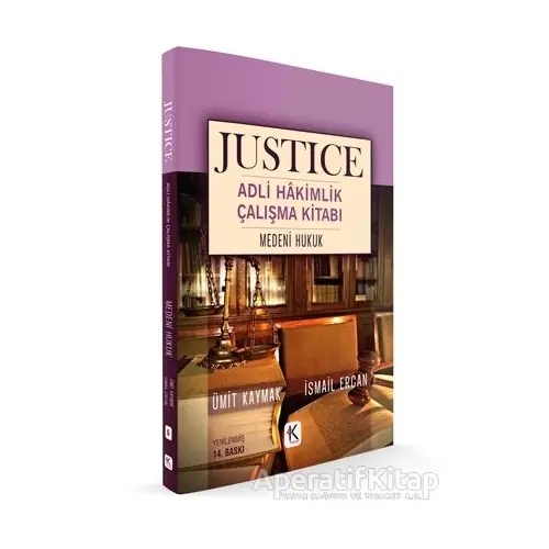 Medeni Hukuk - Justice Adli Hakimlik Çalışma Kitabı - İsmail Ercan - Kuram Kitap