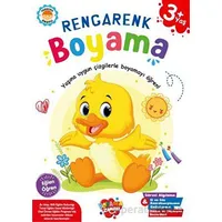 Rengarenk Boyama 3 Yaş - Boyama Zamanı