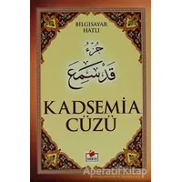 Kadsemia Cüzü (Cüz-003) - Kolektif - Merve Yayınları