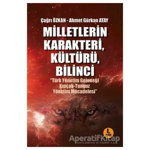 Milletlerin Karakteri Kültürü Bilinci (2 Cilt Takım) - Çağrı Özkan - Bilgi Yayınevi