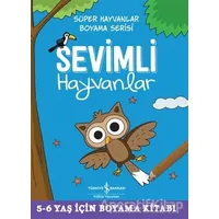 Sevimli Hayvanlar - Süper Hayvanlar Boyama Serisi - Kolektif - İş Bankası Kültür Yayınları