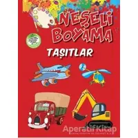 Neşeli Boyama - Taşıtlar (Suluboya Hediyeli)