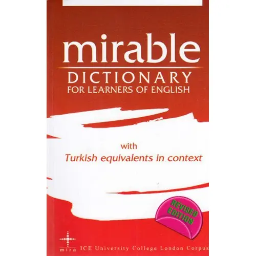 Mirable Dictionary For Learners Of English Mira Yayıncılık