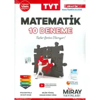 TYT Matematik 10 Deneme Kitabı Miray Yayınları