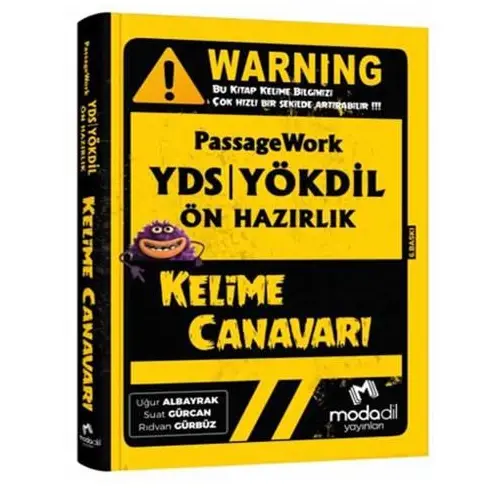 Modadil PassageWork YDS Ön Hazırlık Kelime Canavarı