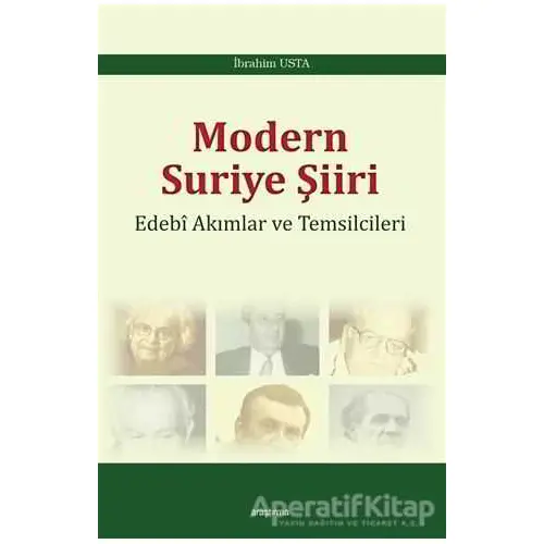 Modern Suriye Şiiri - İbrahim Usta - Araştırma Yayınları