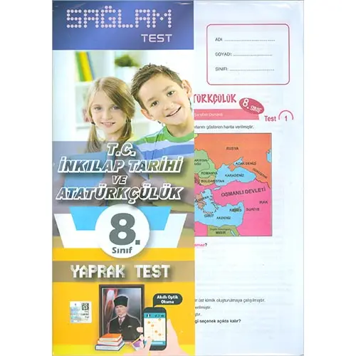 Molekül 8.Sınıf T.C. İnkılap Tarihi ve Atatürkçülük Sağlam Yaprak Test