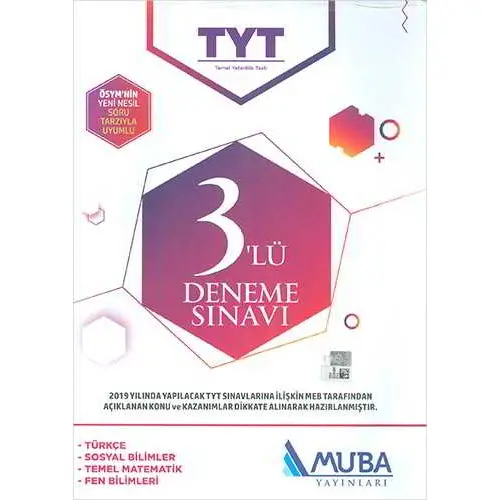 Muba TYT 3lü Deneme Sınavı