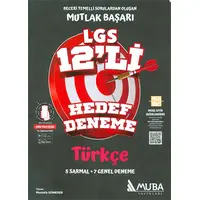 Mutlak Başarı LGS 8.Sınıf Türkçe 12li Hedef Deneme Muba Yayınları