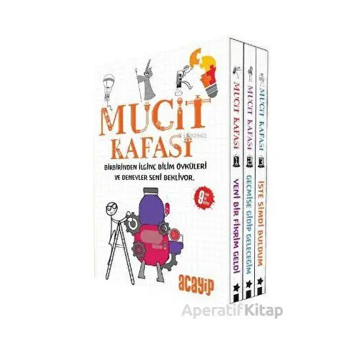 Mucit Kafası Kutulu Set - Semra Aydın - Acayip Kitaplar