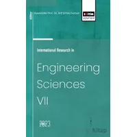 International Research in Engineering Sciences 7