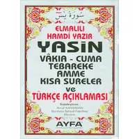 Çanta Boy Yasin-i Şerif Arapça Ayfa Basım