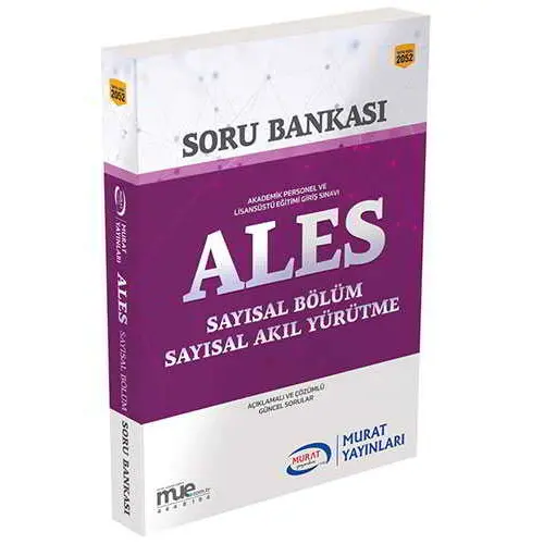 Murat 2052 - ALES Sayısal Bölüm Soru Bankası