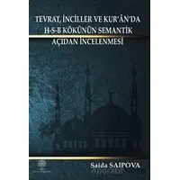 Tevrat, İnciller ve Kur’an’da H-S-B Kökünün Semantik Açıdan İncelenmesi