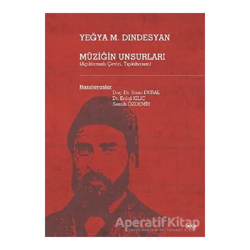 Müziğin Unsurları - Yeğya M. Dindesyan - Gece Kitaplığı