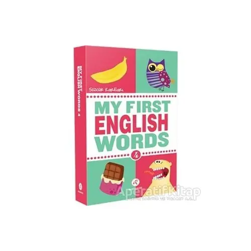 My First English Words 4 - Kolektif - Redhouse Kidz Yayınları