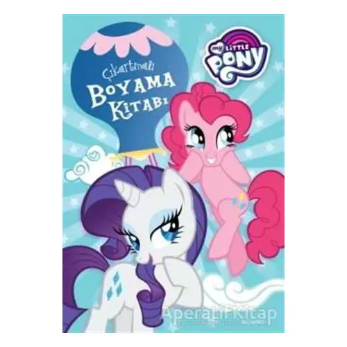 My Little Pony - Çıkartmalı Boyama Kitabı - Kolektif - Doğan Egmont Yayıncılık