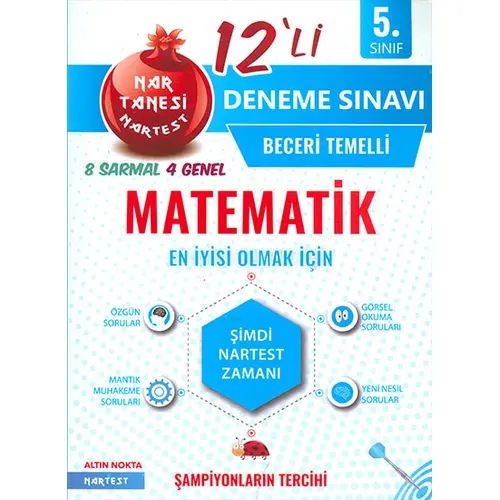 Nartest 5.Sınıf Matematik 12li Deneme Sınavı