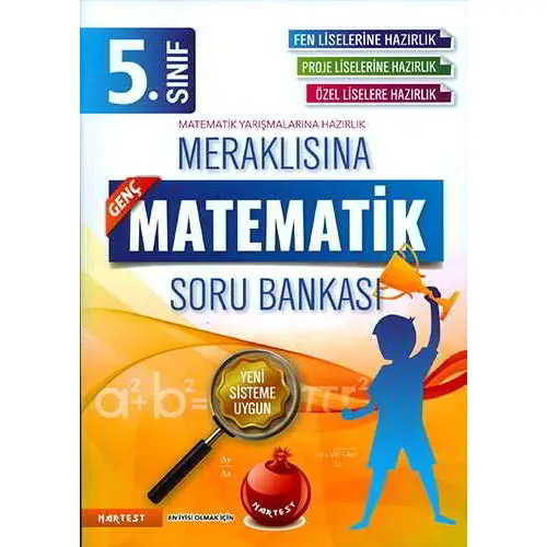 Nartest 5.Sınıf Meraklısına Genç Matematik Soru Bankası