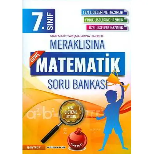 Nartest 7.Sınıf Meraklısına Genç Matematik Soru Bankası