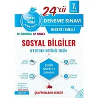 Nartest 7.Sınıf Sosyal Bilgiler 24lü Deneme Sınavı