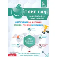 5.Sınıf Yeşil Defter Tadında Tane Tane Din Kültürü Ve Ahlak Bilgisi Nartest Yayınları