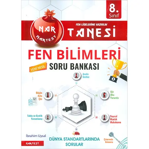 NarTest 8.Sınıf Fen Bilimleri Nar Tanesi Soru Bankası