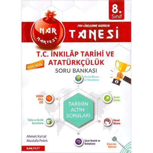 Nartest 8.Sınıf İnkılap Tarihi Soru Bankası