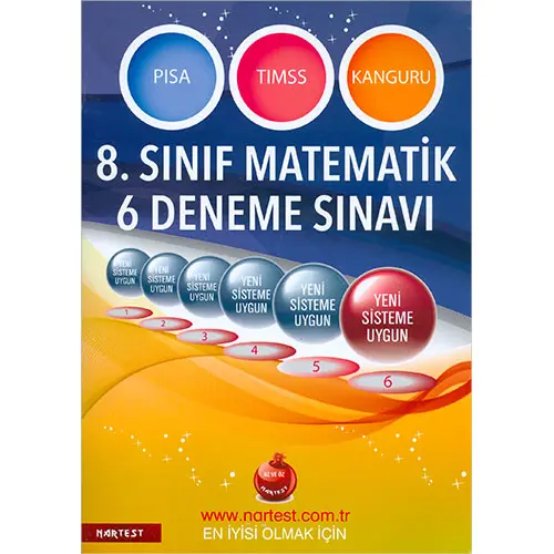 Nartest 8.Sınıf Matematik 6 Deneme Sınavı
