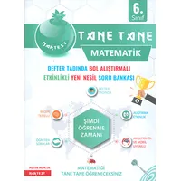 6.Sınıf Matematik Defter Tadında Soru Bankası Nartest Yayınevi