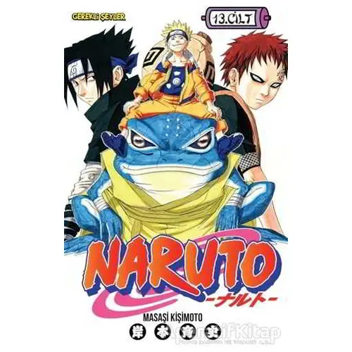 Naruto 13. Cilt - Masaşi Kişimoto - Gerekli Şeyler Yayıncılık