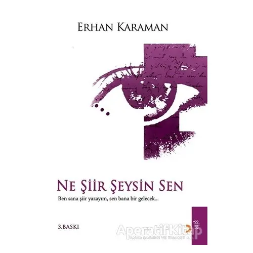 Ne Şiir Şeysin Sen - Erhan Karaman - Cinius Yayınları